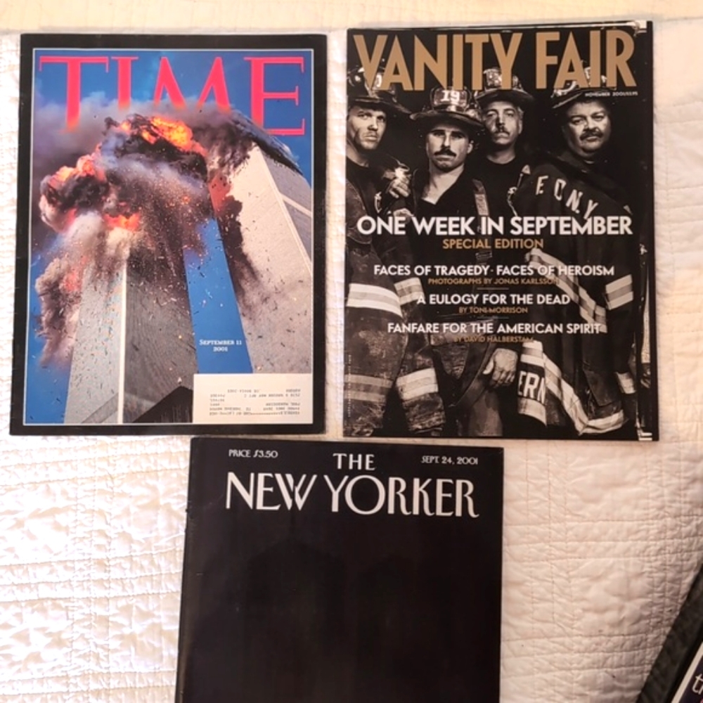 September 11th Group of original magazines